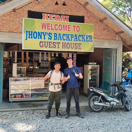 בוקיט לוואנג Jhony'S Backpacker-Guest House Only Stay Here Book Treking With Us מראה חיצוני תמונה